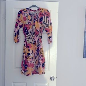 Vacation dress multi color